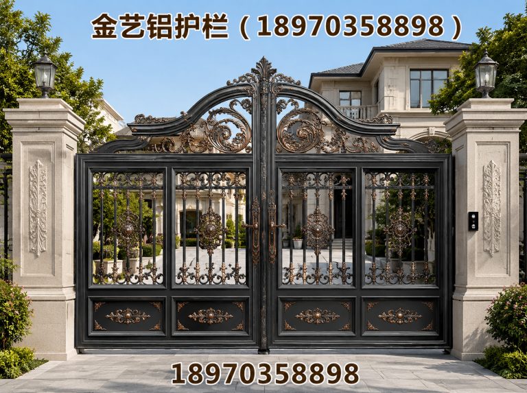 弋阳县铝艺楼梯扶手展示图