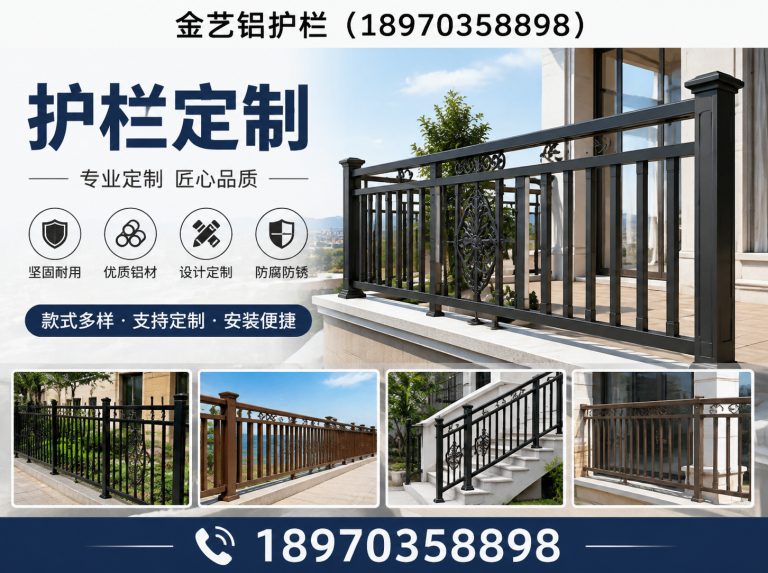 弋阳县金艺铝护栏展示图